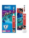 Cepillo de Dientes Eléctrico - Oral-B D100 Kids Pixar, Estuche, Conexión Móvil