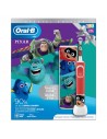 Cepillo de Dientes Eléctrico - Oral-B D100 Kids Pixar, Estuche, Conexión Móvil