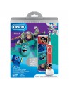 Cepillo de Dientes Eléctrico - Oral-B D100 Kids Pixar, Estuche, Conexión Móvil