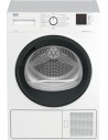 Secadora Condensación - Beko DHS 8312 GA0, Bomba de Calor, 8Kg, Eficencia A+, Blanco