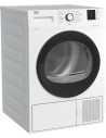 Secadora Condensación - Beko DHS 8312 GA0, Bomba de Calor, 8Kg, Eficencia A+, Blanco