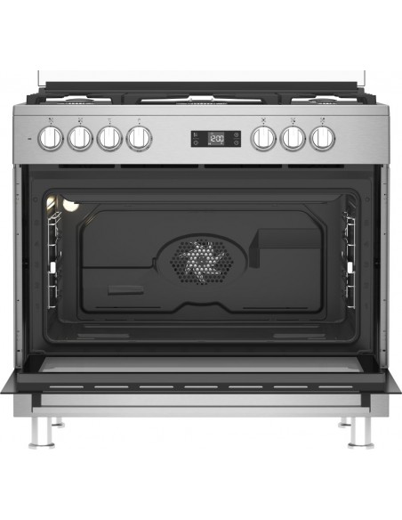 Cocina Gas - Beko GM 15321 DX NS, 5...