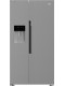 Frigorífico Americano - Beko GN162341XBN, NeoFrost Dual Cooling, Harvestfresh, Dispensador Agua-Hie Frigorífico Americano - Beko GN162341XBN, NeoFrost Dual Cooling, Harvestfresh, Dispensador Agua-Hie
