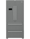Frigorífico Multidoor - Beko GNE60531XN, Acero Inoxidable, No-Frost, 1.82 m, HarvestFresh