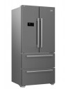 Frigorífico Multidoor - Beko GNE60531XN, Acero Inoxidable, No-Frost, 1.82 m, HarvestFresh