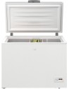 Congelador Arcón - Beko HSM30031, Cíclico, 298L, 1.10 m, Blanco