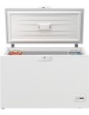 Congelador Arcón - Beko HSM40031, Cíclico, 360L, 1.29 m, Blanco