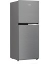 Frigorífico Dos Puertas - Beko RDNT231I30XBN, No-Frost, 1.45 m, Eficiencia F, Inox