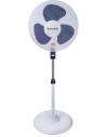 Ventilador Pie - ASPES AVP401600OBA, Blanco, Azul, 50W