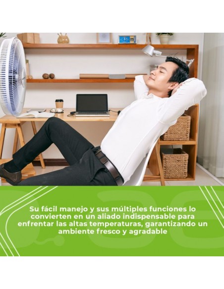 Ventilador Pie - ASPES AVP401600OBA,...