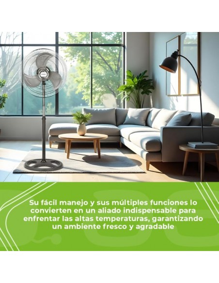 Ventilador Pie - ASPES AVP501800OVN,...
