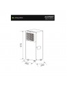 Aire Acondicionado Portátil - ASPES AAAP900F, 9000BTU
