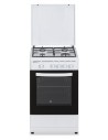 Cocina Gas - Aspes AKG4500TM, 4 Fuegos, Butano, Kit Gas Ciudad, Blanco