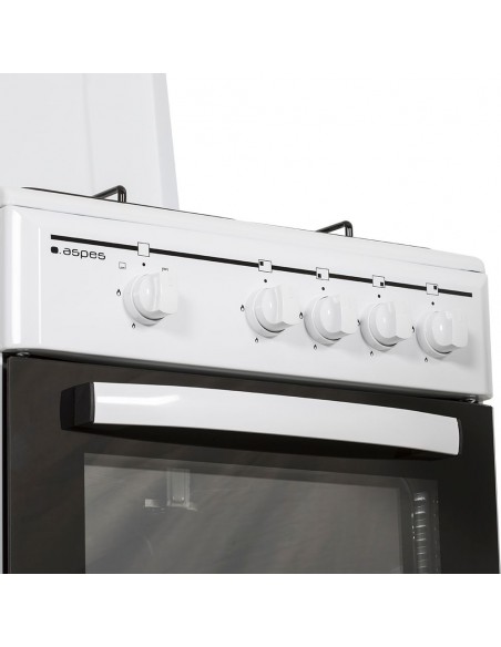 Cocina Gas - Aspes AKG4500TM, 4...