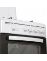 Cocina Gas - Aspes AKG4500TM, 4 Fuegos, Butano, Kit Gas Ciudad, Blanco