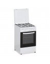 Cocina Gas - Aspes AKG4500TM, 4 Fuegos, Butano, Kit Gas Ciudad, Blanco