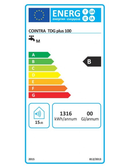 Termo - Cointra TDGPLUS100, Redondo,...