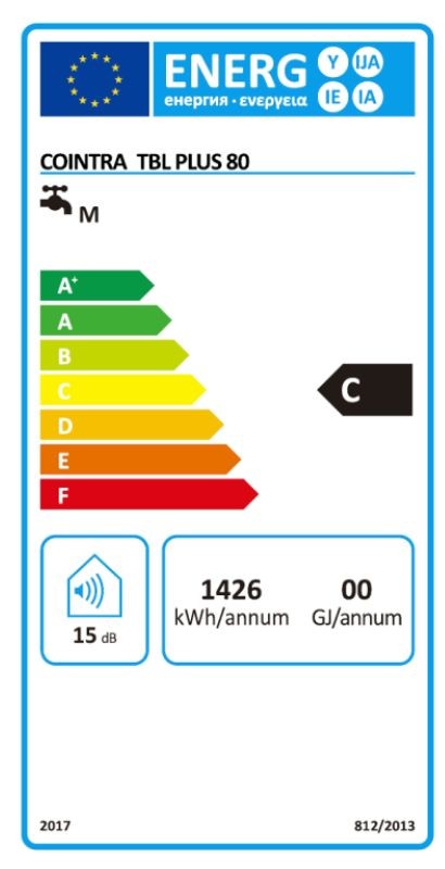 Etiqueta de Eficiencia Energética - VGRM56WKX