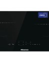 Placa Inducción - Hisense I6433CB, 4 Zonas, Función Puente, Biselada, Negro