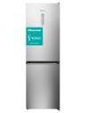 Combi Libre Instalación - Hisense RB400N4BC3, Eficiencia D, Inox, Sin dispensador, No-Frost