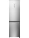 Combi Libre Instalación - Hisense RB438N4BC3, Eficiencia D, Inox, Sin dispensador, No-Frost