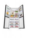 Frigorífico Multidoor - Hisense RQ689N4AC2, Eficiencia A++, Acero Inoxidable, Sin dispensador, No-Frost