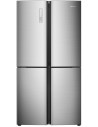 Frigorífico Multidoor - Hisense RQ689N4AC2, Eficiencia A++, Acero Inoxidable, Sin dispensador, No-Frost