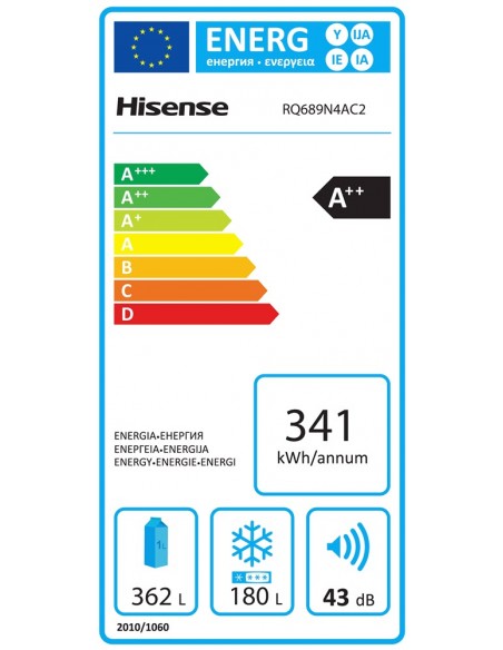 Frigorífico Multidoor - Hisense...