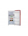 Frigorífico Una Puerta - Hisense RR195D4DR1, Eficiencia A+, Rojo, Sin dispensador, Cíclico