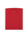 Frigorífico Una Puerta - Hisense RR220D4AR2, Eficiencia A++, Rojo, Sin dispensador, Cíclico