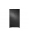 Frigorífico Americano - Hisense RS670N4BF3, Negro, Sin dispensador, No-Frost