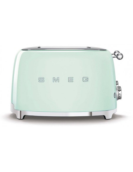 Tostador - Smeg TSF03PGEU, Verde, 4... Tostador - Smeg TSF03PGEU, Verde, 4...