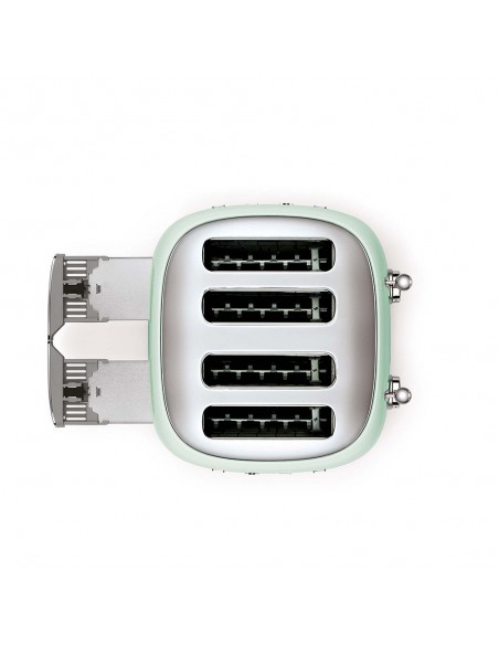 Tostador - Smeg TSF03PGEU, Verde, 4... Tostador - Smeg TSF03PGEU, Verde, 4...