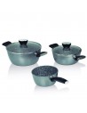 Batería Cocina - JATA HBAT3700, 3 Piezas, 24 cm, 20 cm, 16 cm