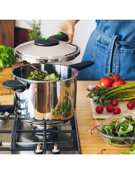 Olla Presión - MONIX PRESTO, 7L, Inox