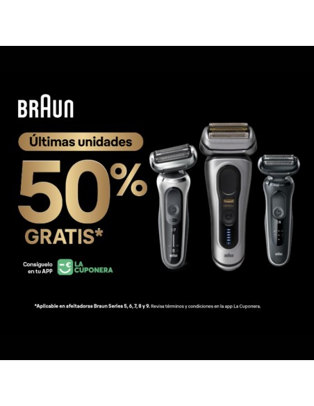 Consigue Reembolsos en Afeitadoras Braun