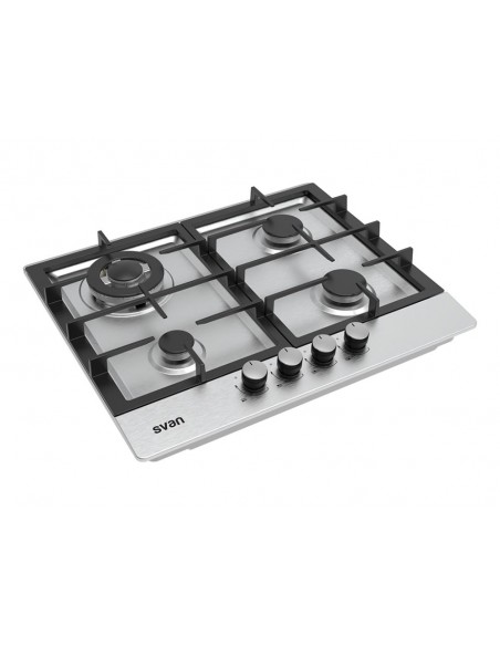 Placa Gas - SVAN SGW4600X, 4 Zonas,...