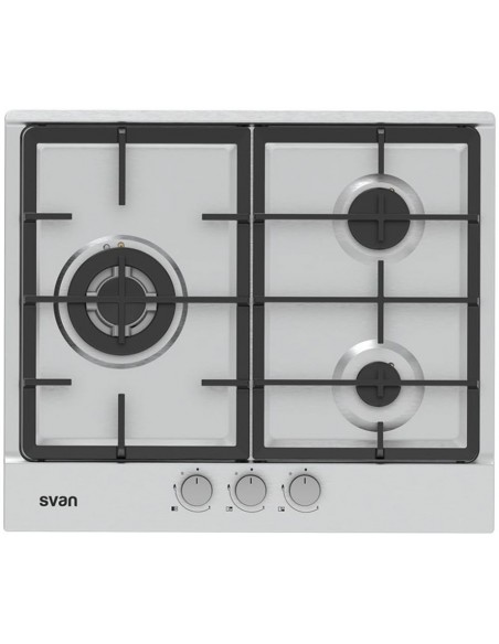 Placa Gas - SVAN SGW3600X, 3 Zonas,...