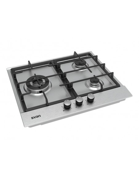 Placa Gas - SVAN SGW3600X, 3 Zonas,...