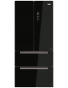 Frigorífico 4 Puertas - TEKA RFD 77820, Negro, 1.90 m
