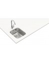 Fregadero Bajo Encimera - TEKA BE 34.40, Inox, 1 Cubeta