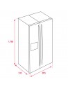 Frigorífico Americano - Teka RLF74920, Inox,1.79m