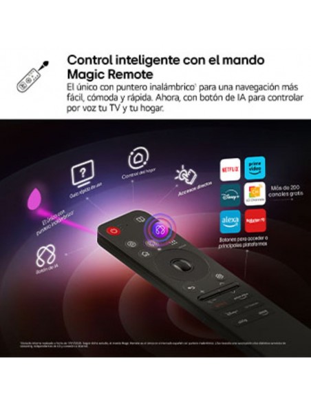 TV OLED - LG OLED77C54LA, 77",  EVO,...