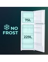 Frigorífico Dos Puertas - SVAN SF17601ENF, Blanco, 172x60 cm, Eficiencia E