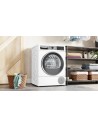 Secadora Bomba Calor - BOSCH WQG245D1ES, Blanco, 9 kg, C