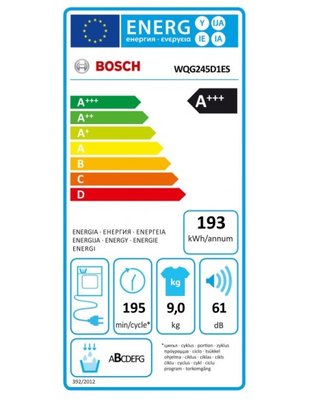 Secadora Bomba Calor - BOSCH...