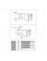 Horno Multifunción - ASPES AHM10800DCCB, Cristal Blanco, 78L, Eficiencia A