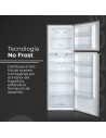 Frigorífico 2 Puertas - ASPES AF1675501ENFX, Inox, 1.67 m