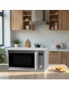 Microondas Libre Instalación - ASPES AMW2700DGX, Inox, 20L, 1000W