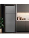 Frigorífico Dos Puertas - HYUNDAI HF145500EX, Inox, 1.45 m, Eficiencia E